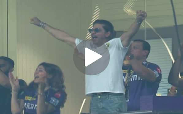 [Watch] Shahrukh Khan's 'Baby-Like Excitement' After Sunil Narine Smashes Century Vs RR
